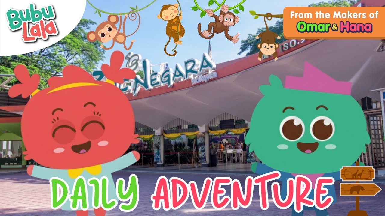 From The Makers of Omar & Hana | Bubu Lala - ☀️ Daily Adventure 🎀| Compilation | Durioo+