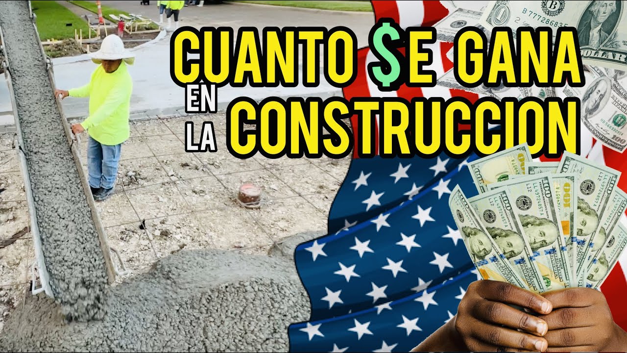 Cuanto se Gana en la CONSTRUCCION ? 💵Estados Unidos💵