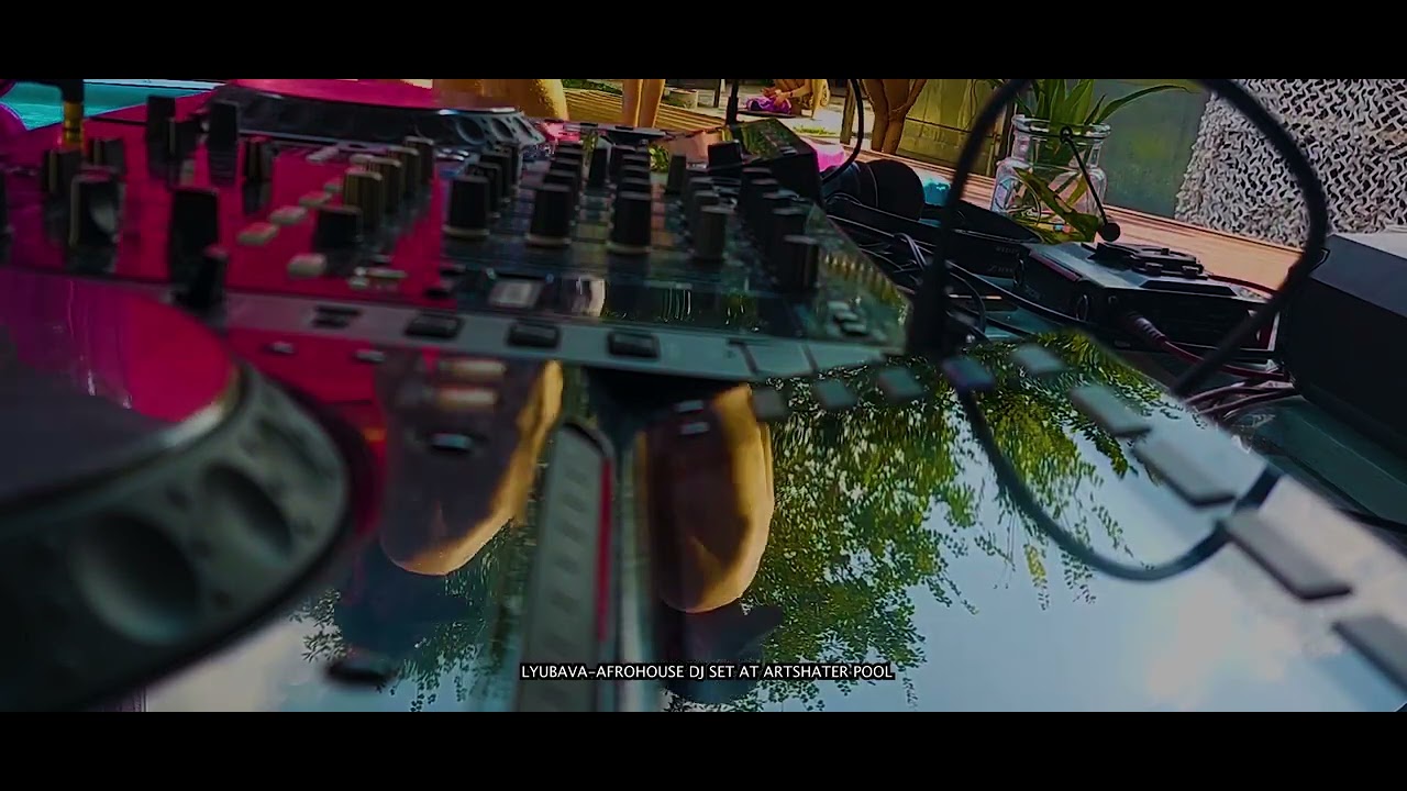 Lyubava Afrohouse DJ set at ArtShater Pool