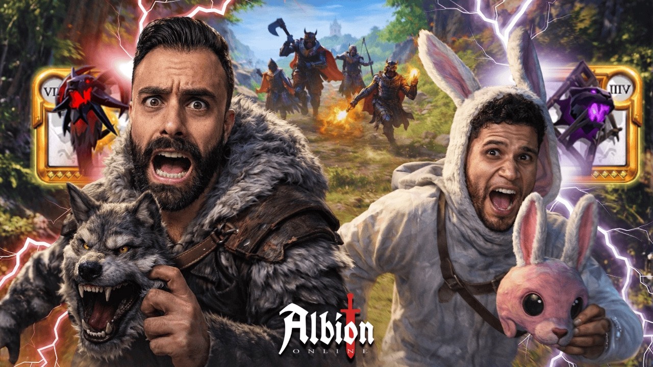 SE PUEDE GANAR EN ALBION ONLINE TODOS CON THERIAN BUILD ? ( FULL CAMBIAFORMAS ) FT JAADEZZ