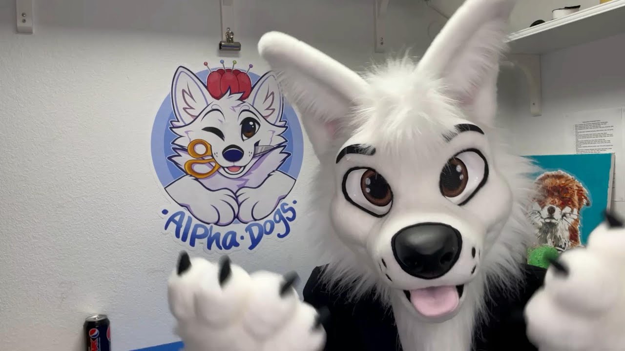 I MADE HIM A NEW FURSUIT HEAD AS A GIFT!