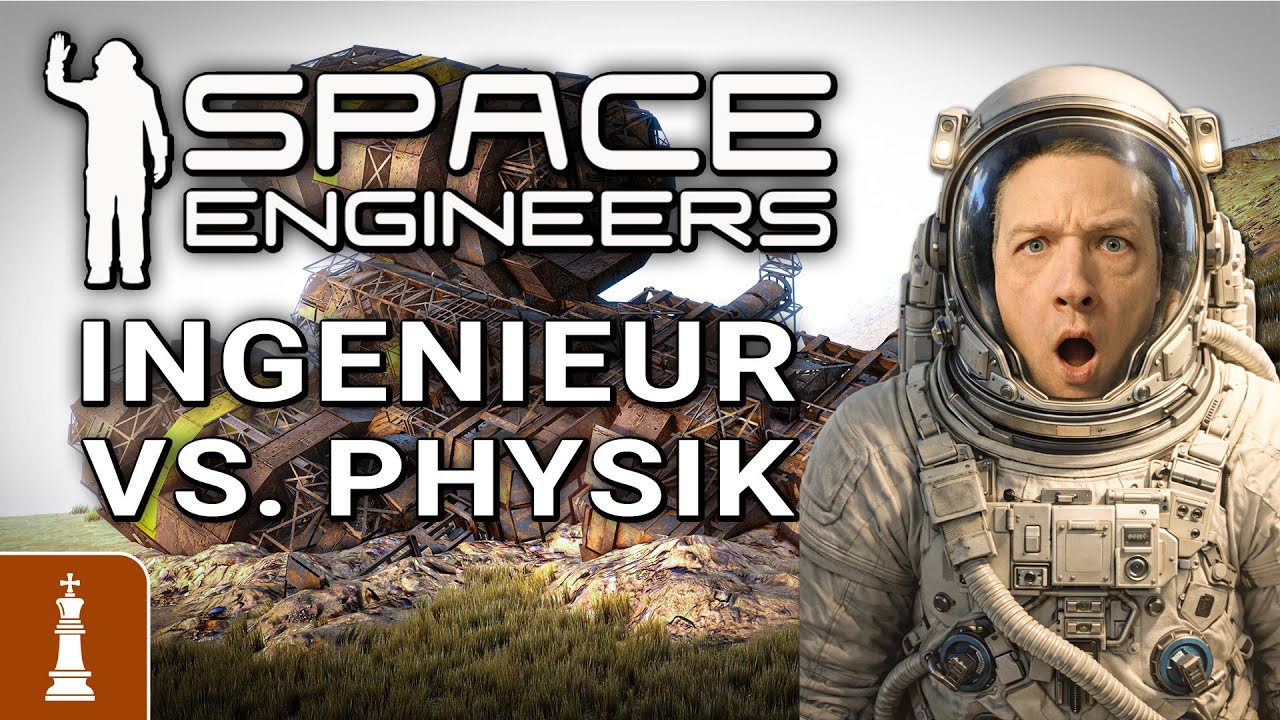 Kann ein Ingenieur im Weltraum &uuml;berleben? 🛰 Space Engineers | Der ERSTE Blindflug