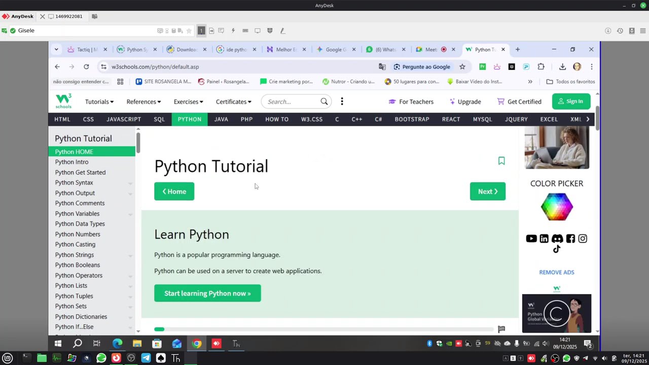 ADS - Aula Particular - Aula 19: Introdução Programação Python II