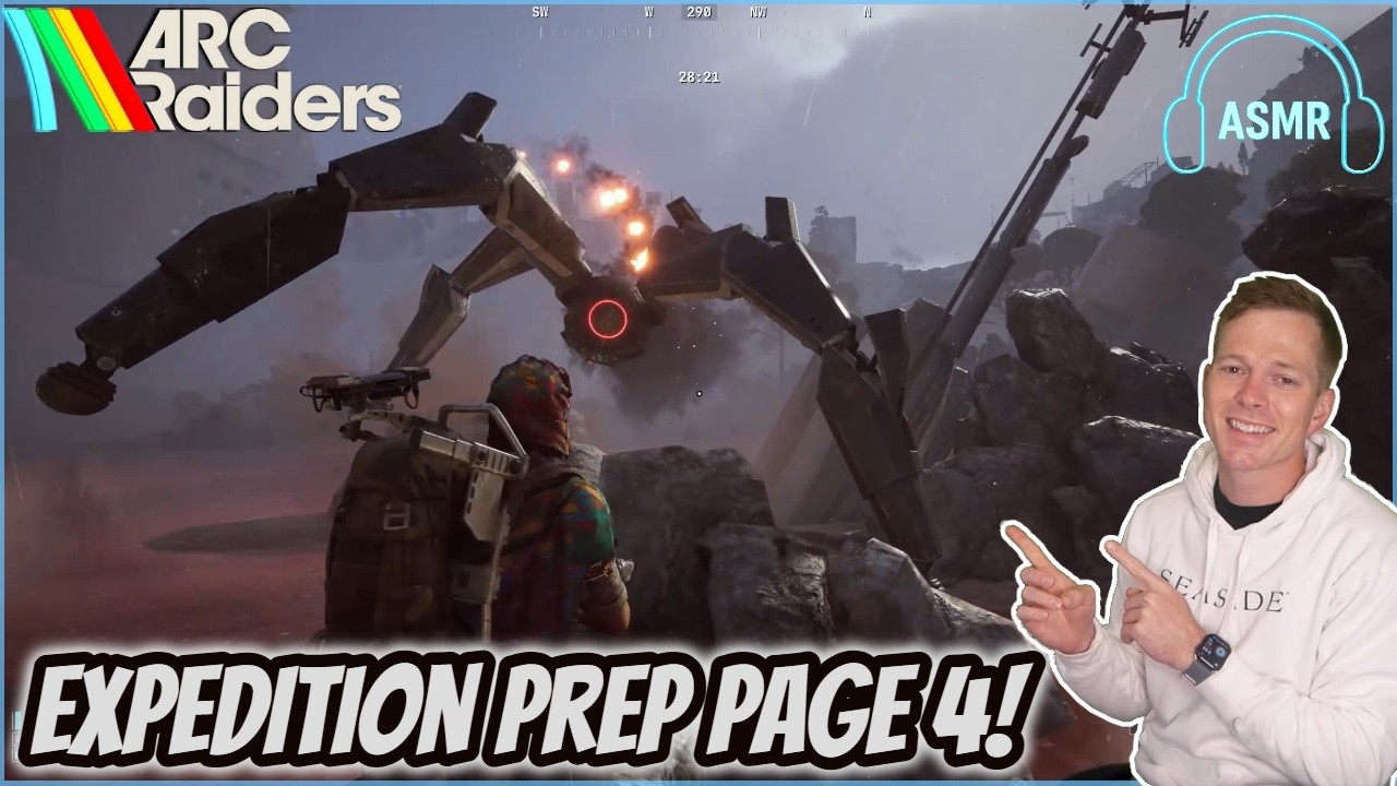 Expedition Prep Page 4! Leaper Hunting | ASMR Relaxing Arc Raiders