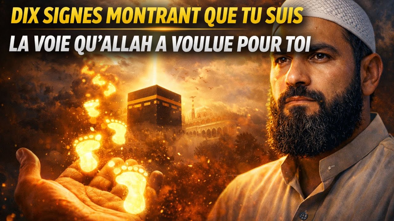 « DIX SIGNES MONTRANT QUE TU SUIS LA VOIE QU’ALLAH A VOULUE POUR TOI »