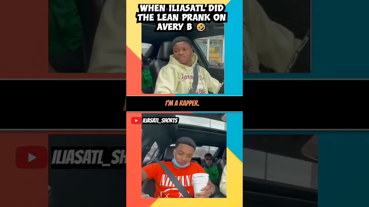 When IliasATL did the lean prank on Avery B|🤣| AveryB_Shorts #iliasatl  #averyb  #99nation