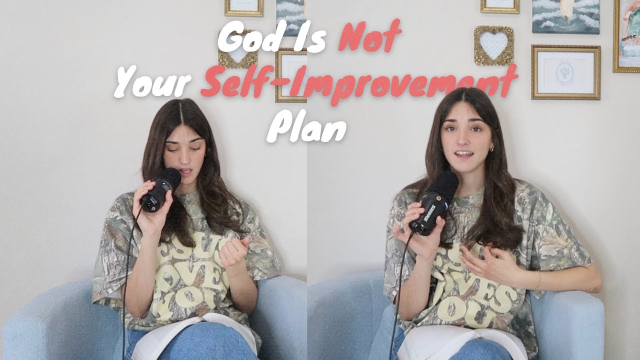 God is not your self-improvement plan