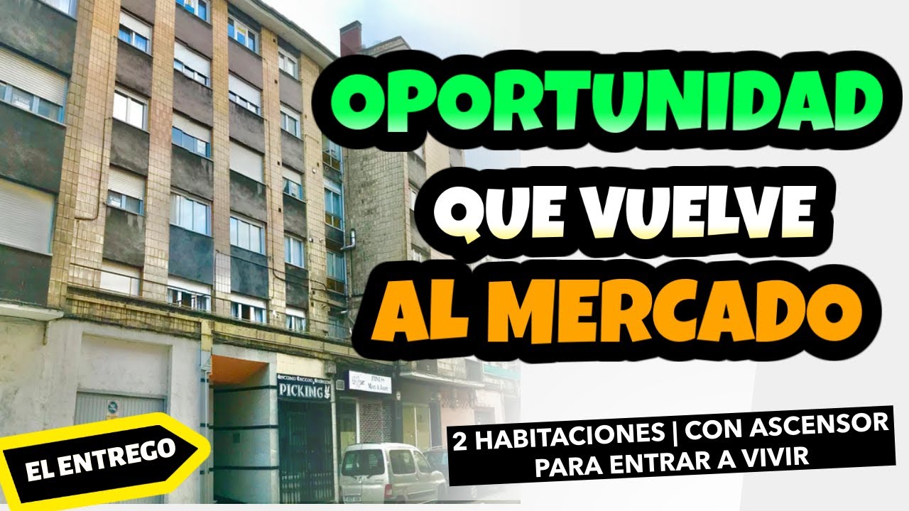 NO DISPONIBLE | EL ENTREGO, Asturias | tienes una SEGUNDA OPORTUNIDAD con este piso! CON ASCENSOR