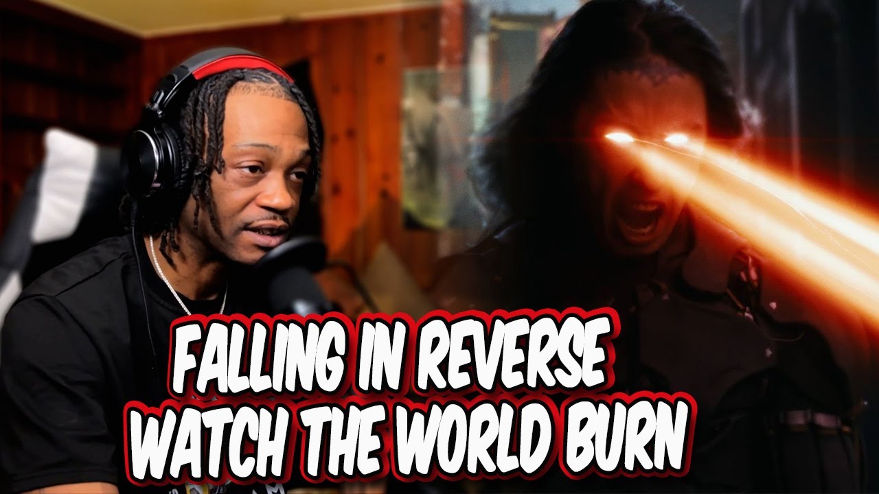 HoodFacts TV First time hearing Falling In Reverse  Watch The World Burn
