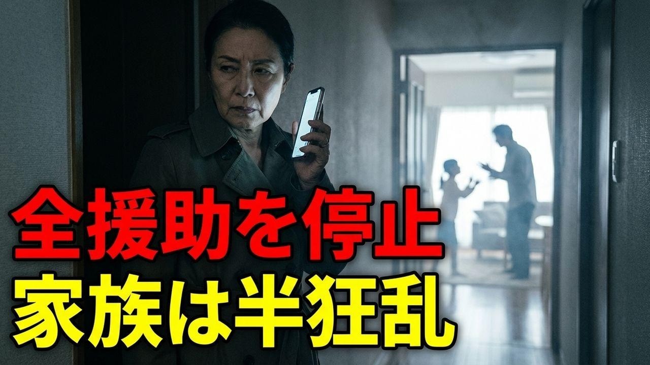 「ばあば、いつ死ぬの？」息子親子の裏切り。援助を即停止した結果