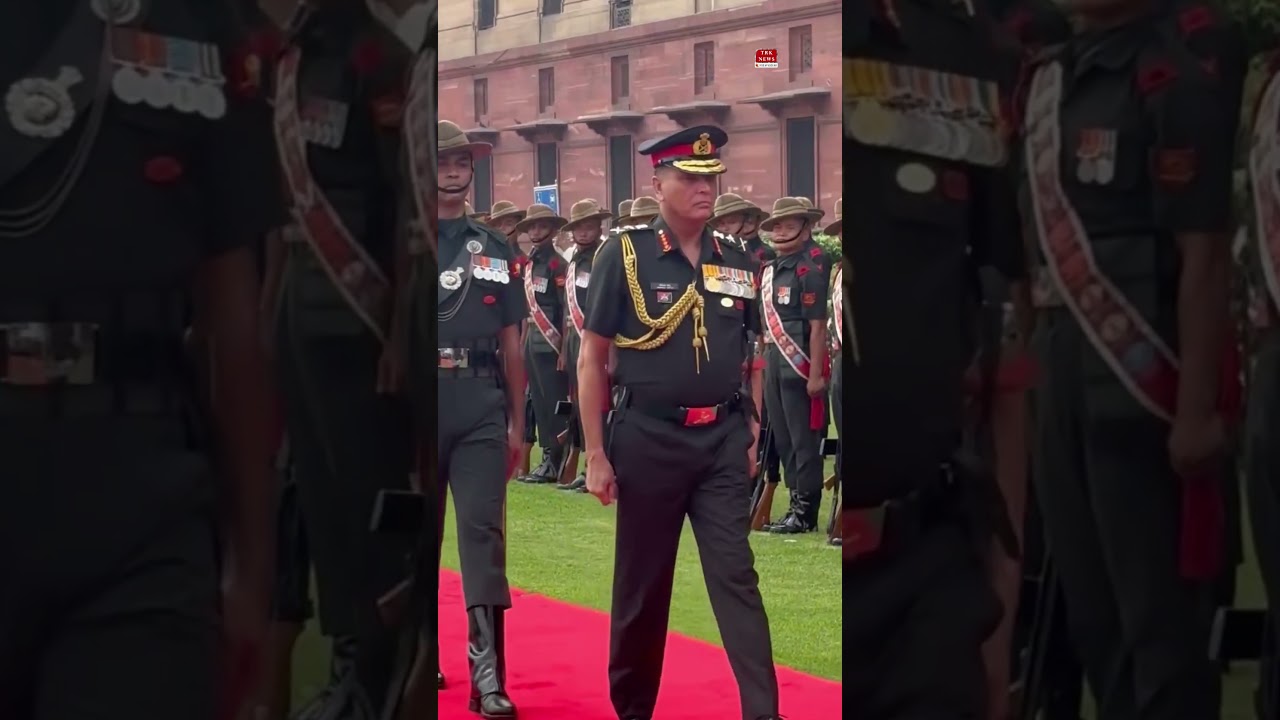 Indian Army&rsquo;s newly-appointed chief General Dhiraj Seth receives ceremonial &ldquo;Guard of Honour&rdquo;