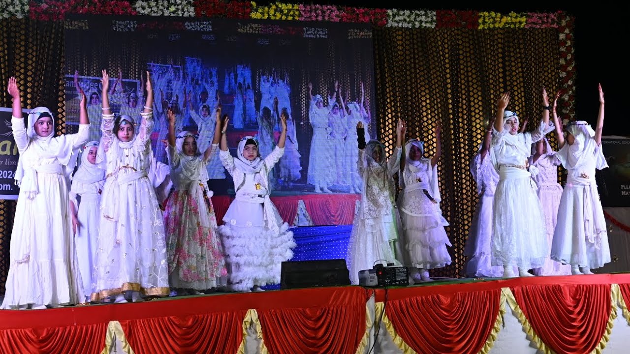 Annual Day 2024 Labbaik Ya Aqsa Action Song 4th 5th class Students