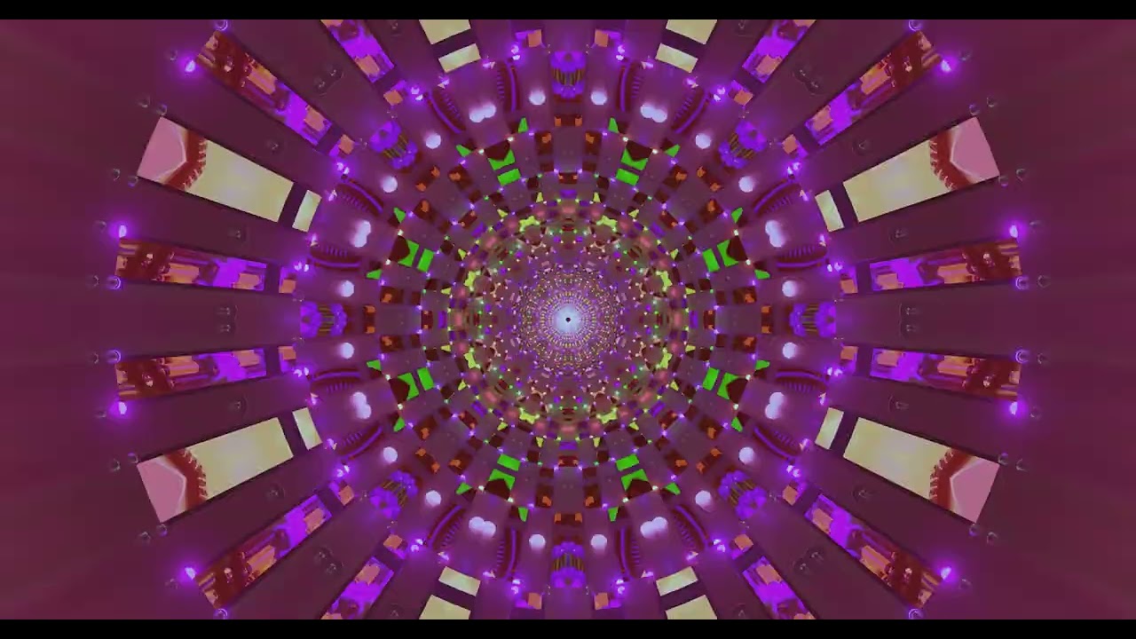 10 hours Crimson Neon Tunnel Spider Web 4k uhd 60fps screensaver Live wallpaper