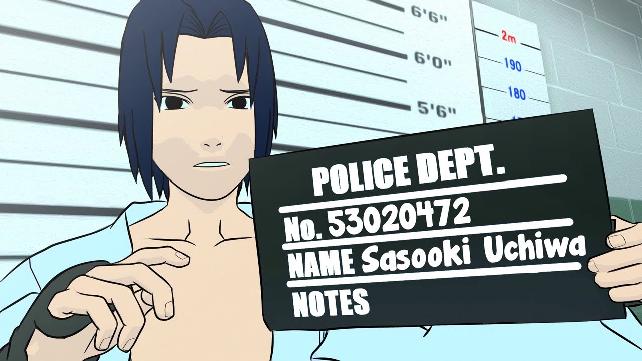 Sasuke Goes To Jail! (naruto roleplay)