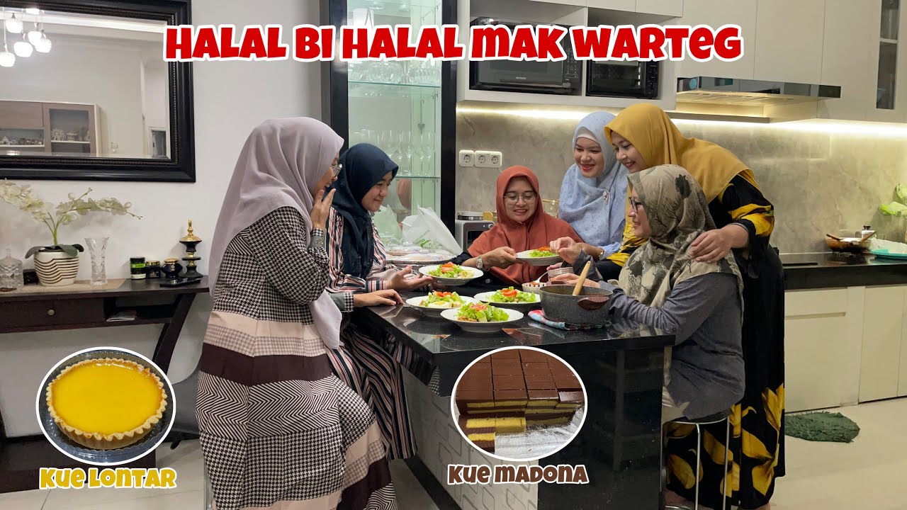 Bikin Kue Madona Khas Maluku dan Kue Lontar Papua untuk Halal bi Halal Bersama Bestie Emak Warteg