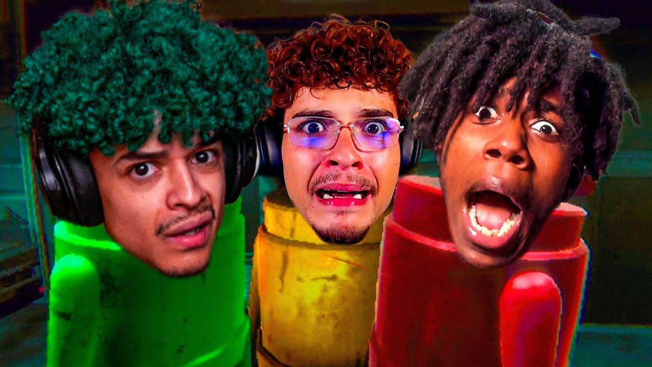 PASSEI MAL DE RIR COM O R.E.P.O!🤣(ft. Jooj, Abelha)