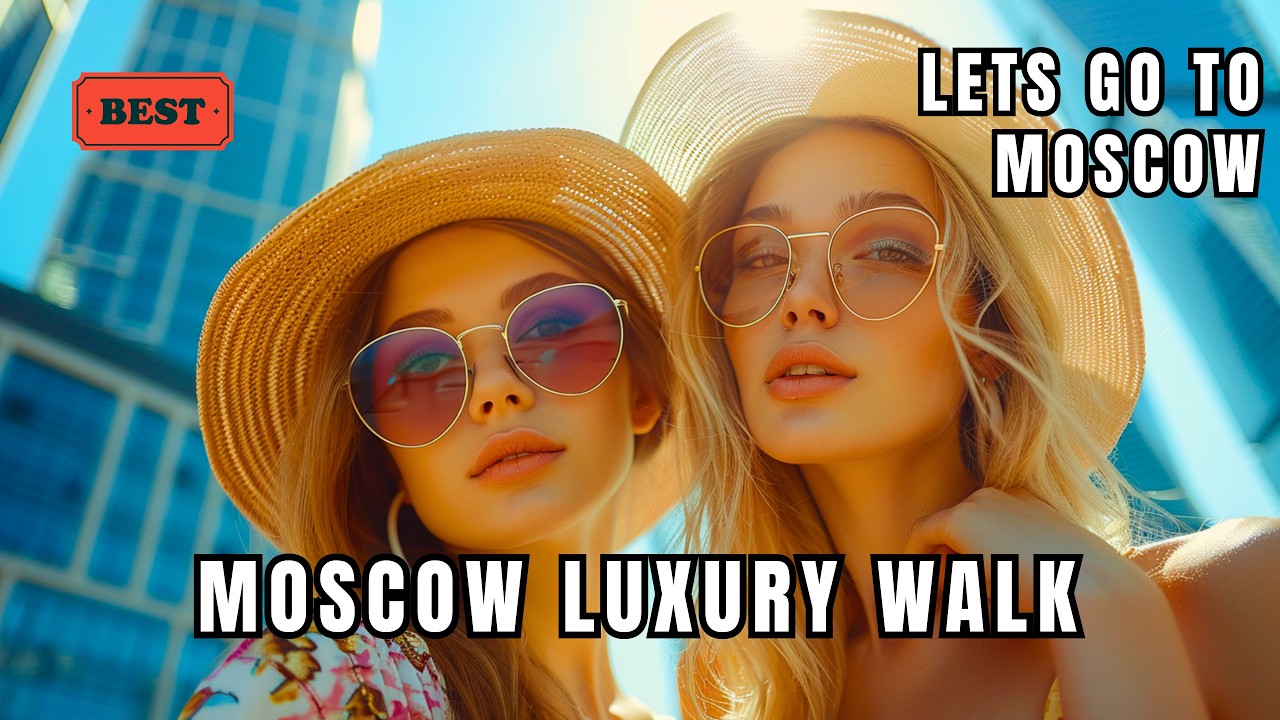 🔥🔥🔥Long Relaxing Walk in Moscow | Moscow City, Krasnopresnenskaya Embankment & New Arbat | 4K Walk