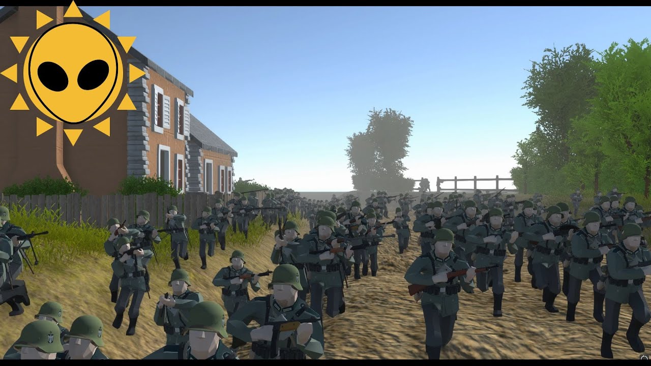 Ravenfield 1000 Bots Battle |  NPC War & NPC Fight | World War II