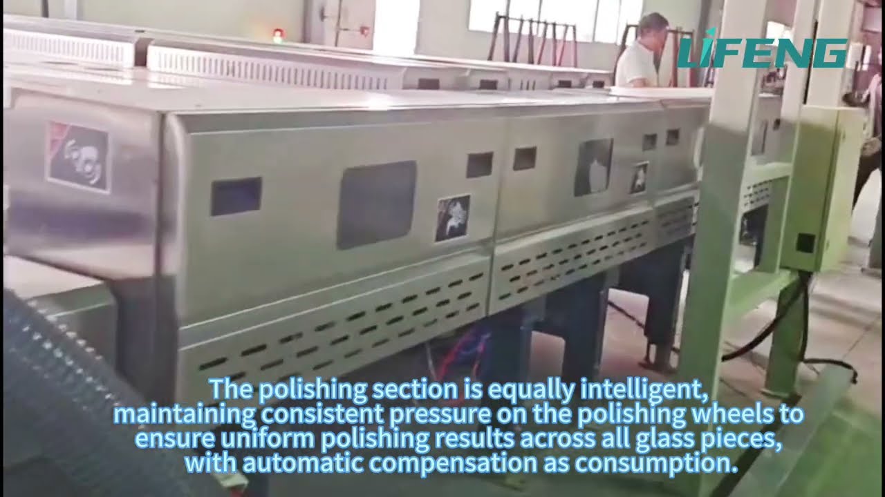 LIFENG Full Automatic High Polishing Double Edger Line Successfully Installed in UAE