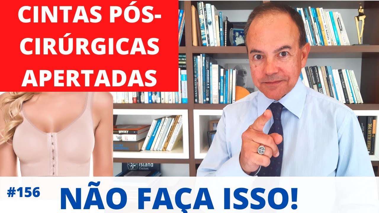 Quanto mais apertada a cinta pós-cirúrgica melhor o resultado? [Cirurgia Plástica]