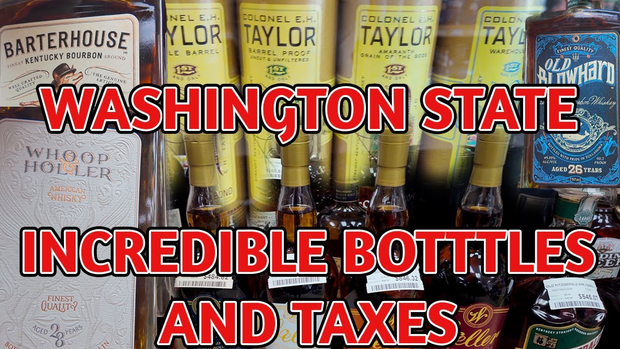 Unicorn Bourbon Hunt Washington State amazing bottles crazy taxes #Issaquah #washingtonstate