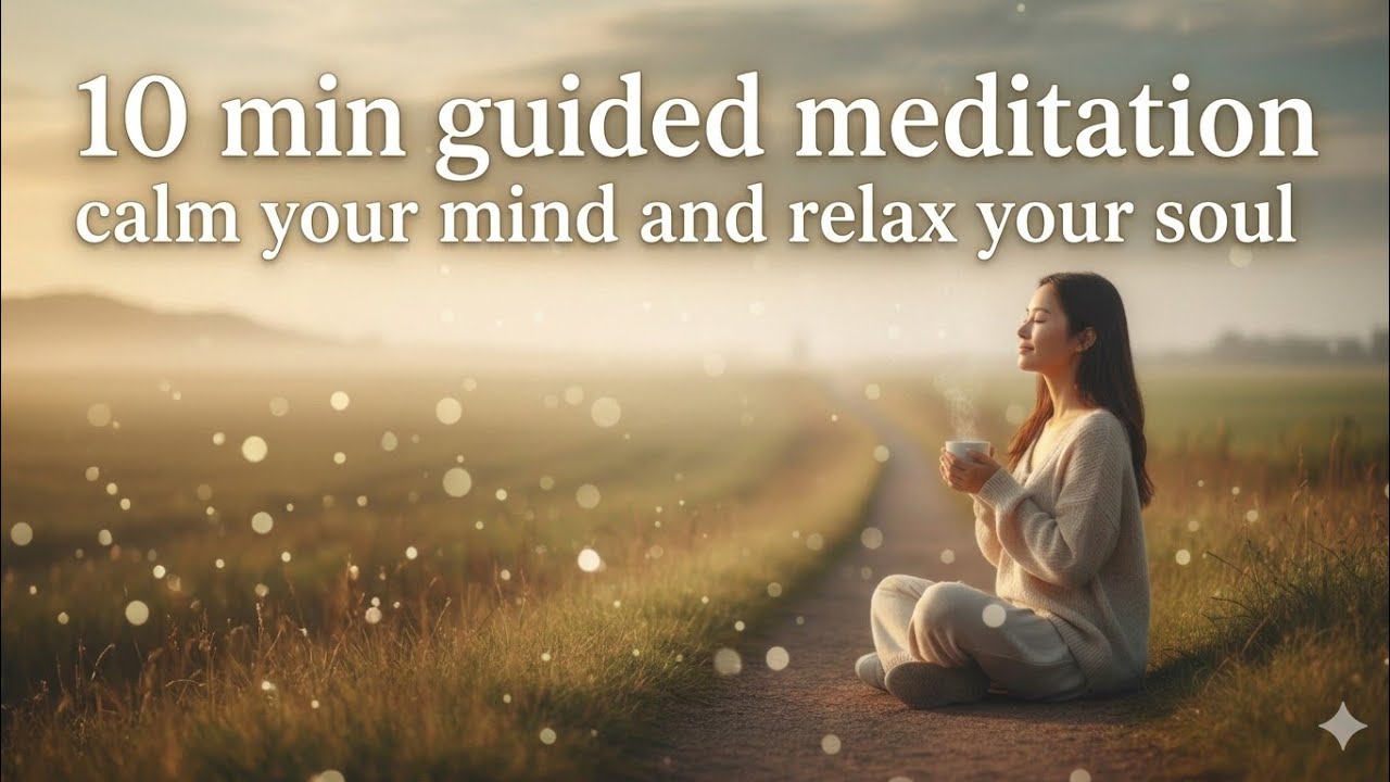 Guided meditation to relax your mind and soul.