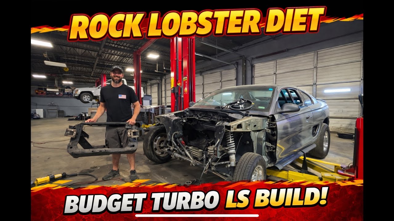 Building the LIGHTEST MUSTANG on the PLANET!!!