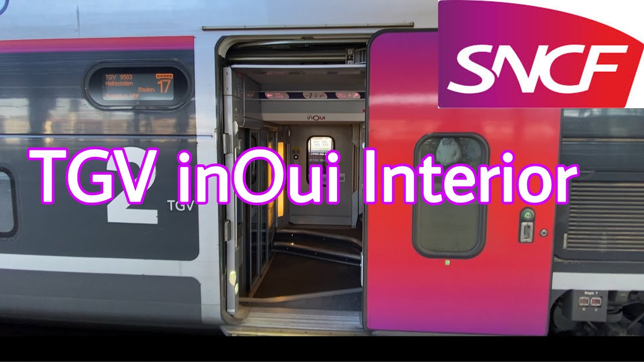 TGV inOui Interior