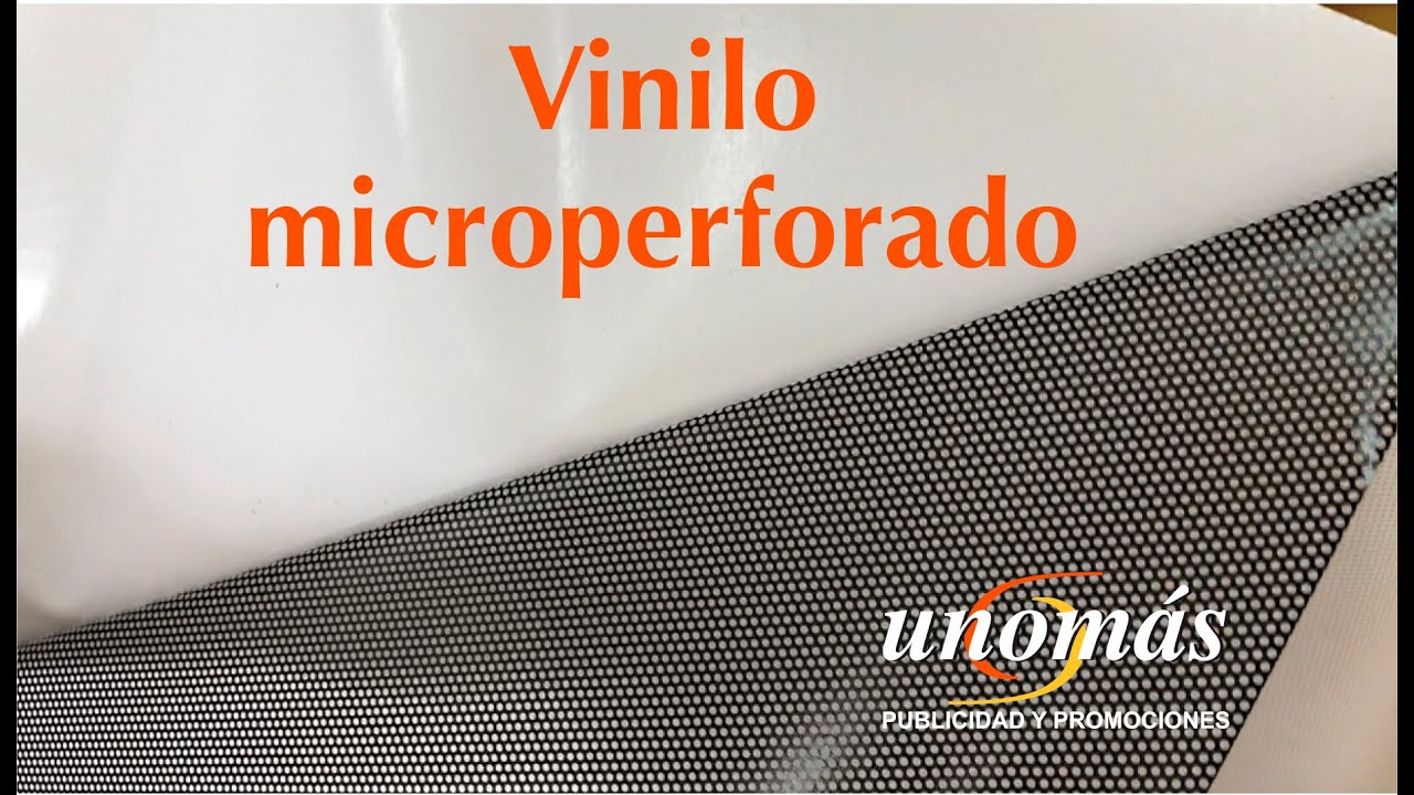 Vinilo micro perforado