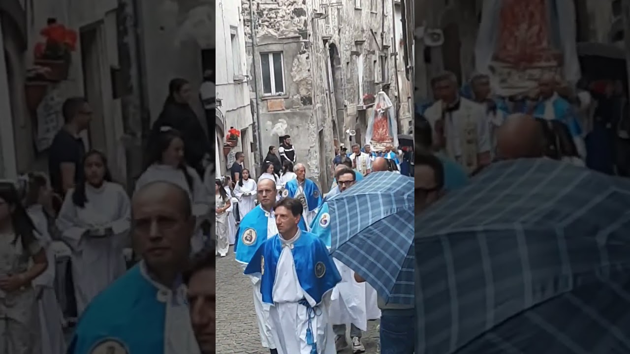 Scanno AQ. Processione Madonna delle Grazie
