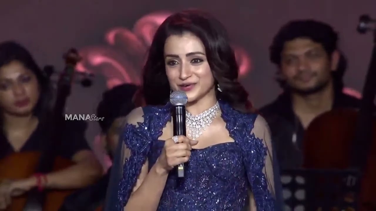 Actress Trisha Krishnan Speech @ 