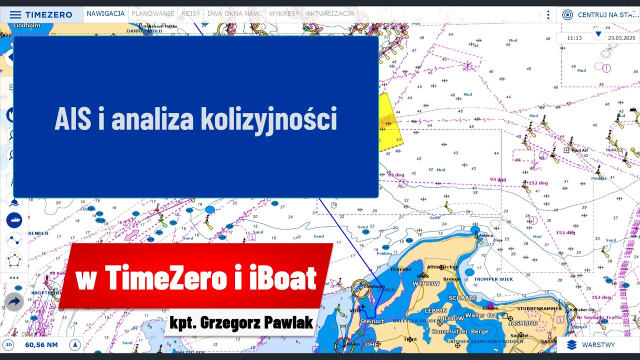 Ocena kolizyjności w TimeZero i iBoat – Collision risk in TimeZero and iBoat (AIS data)