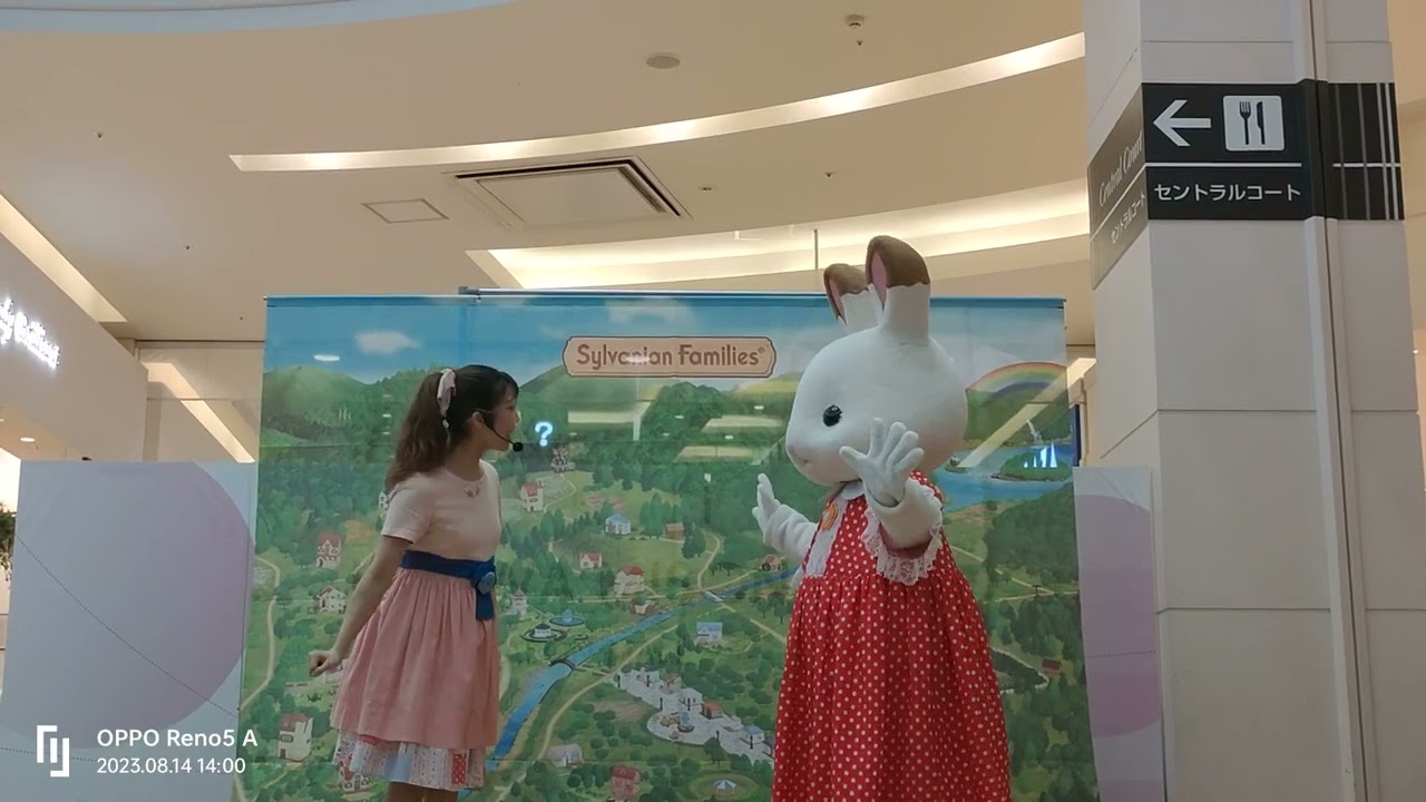 イオンモール浦和美園シルバニアファミリーわくわくステージショー前半　