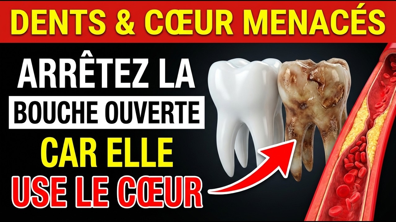 Ne Dormez Plus la Bouche Ouverte ! L'Erreur qui Ruine Dents et Cœur (Protocole)