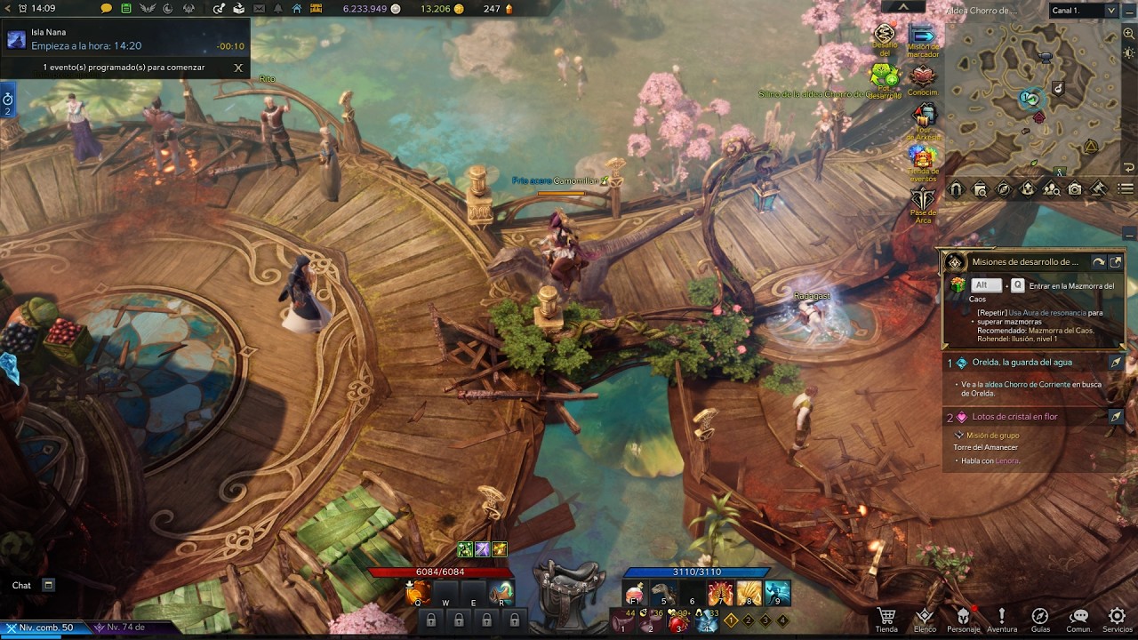 He estado jugando Lost Ark, no hay casi nada de este juego en rrss