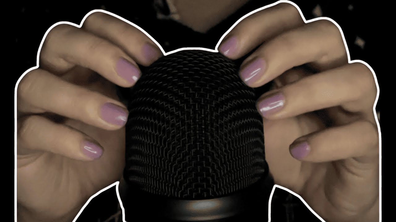 ASMR | Mic Scratching No Talking 🎙️ 1 Hour Deep Relaxation & Sleep