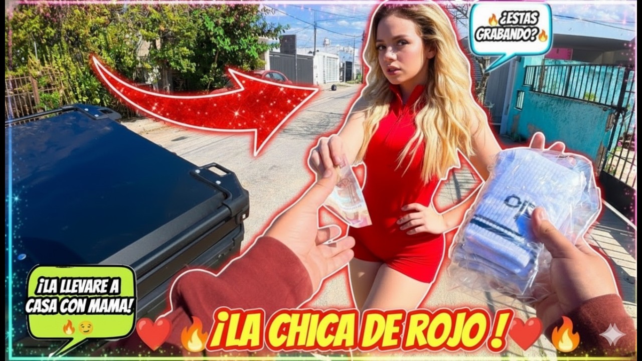 🔥observaciones diarias#47🔥 ¡La chica de rojo!❤️😍 ( la llevare a casa con mamá)🔥
