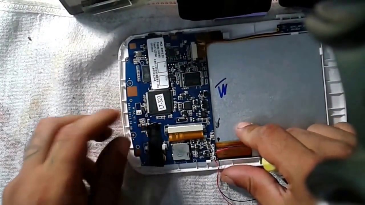 Como trocar tela display tablet  DL