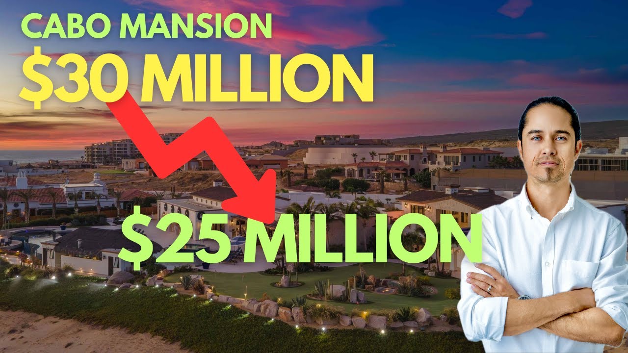 Inside a $25M Dollar Mansion at Diamante Cabo San Lucas | Best Cabo Real Estate