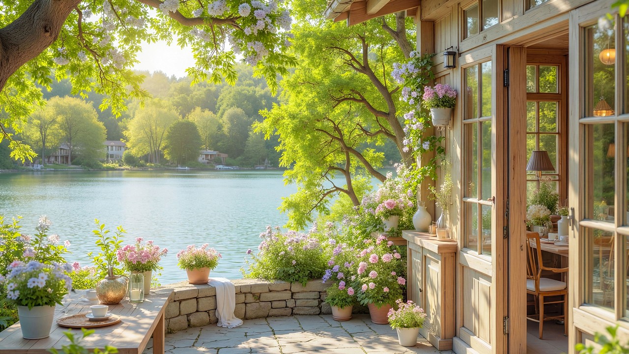 Весеннее утро в уютной атмосфере 🌿 Расслабляющая фортепианная музыка для снятия стресса