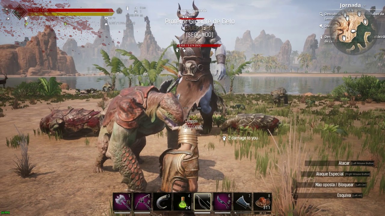 Conan exiles, como conseguir o gigante de gelo