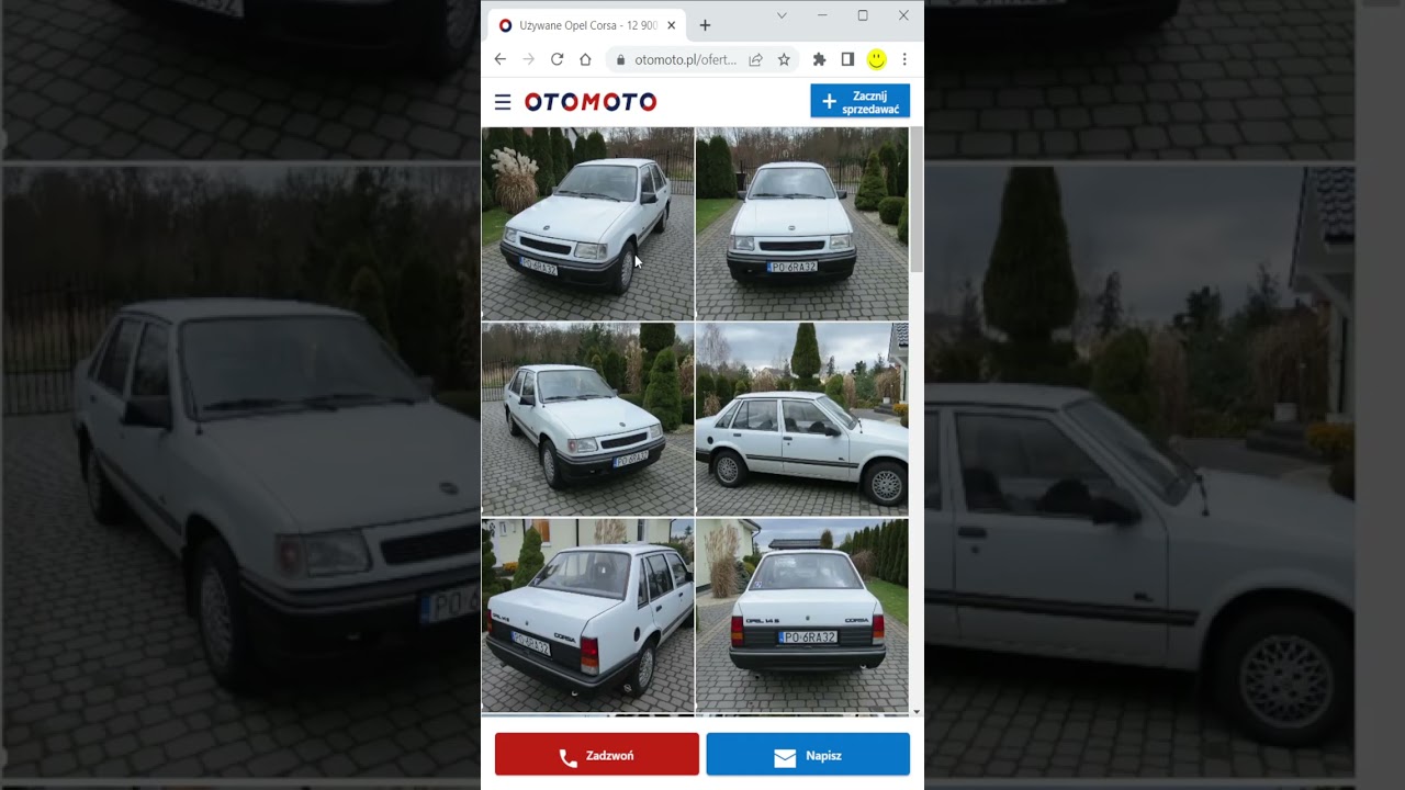 Opel Corsa A Sedan 1.4 Jak Nowy! - 1991 rok - 47 tys.km!