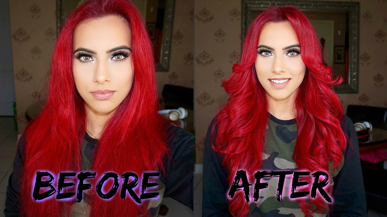 HOW TO: Curl your hair with a straightener!