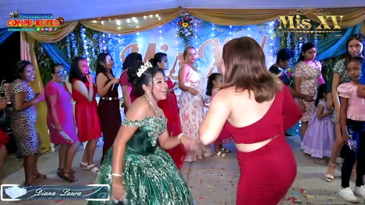 POPURRI VEN A BAILAR QUINCEAÑERA - ELMER LA TORMENTA y Sus Teclados