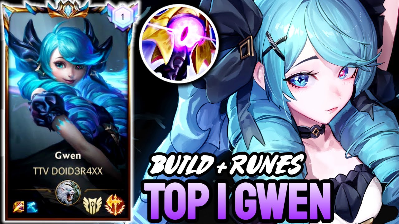 WILD RIFT GWEN - TOP 1 GWEN GAMEPLAY - CHALLENGER RANKED