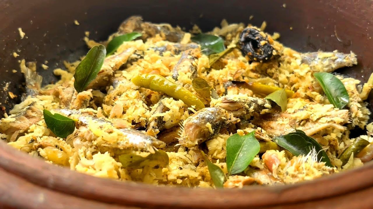 Kerala Meen Peera Pattichathu | Small Sardine Fish with Shredded Coconut| Sardine Fish Recipe