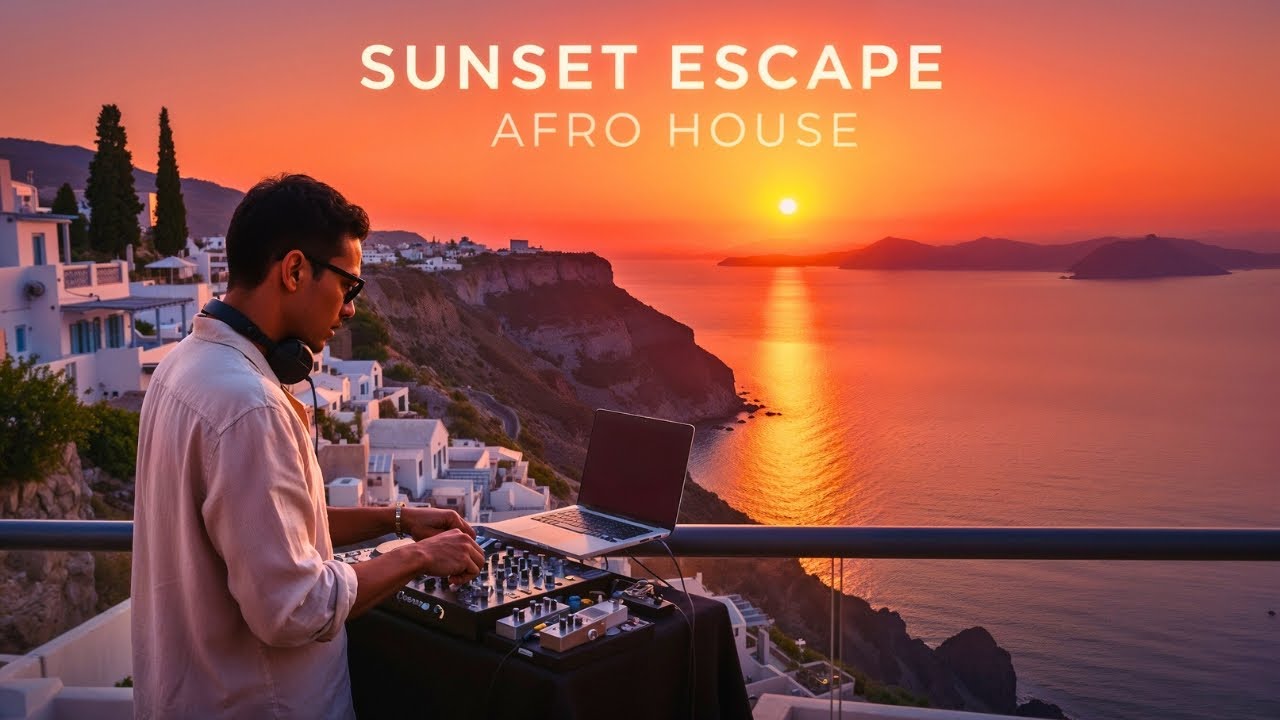Sunset Escape 🌅 Afro House & Sax Mix | Deep Chill House