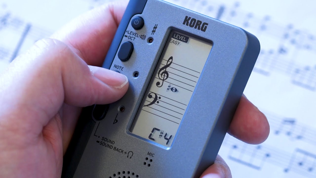 KORG VPT-1 Vocal Pitch Tuner - Offizielles Produktvideo
