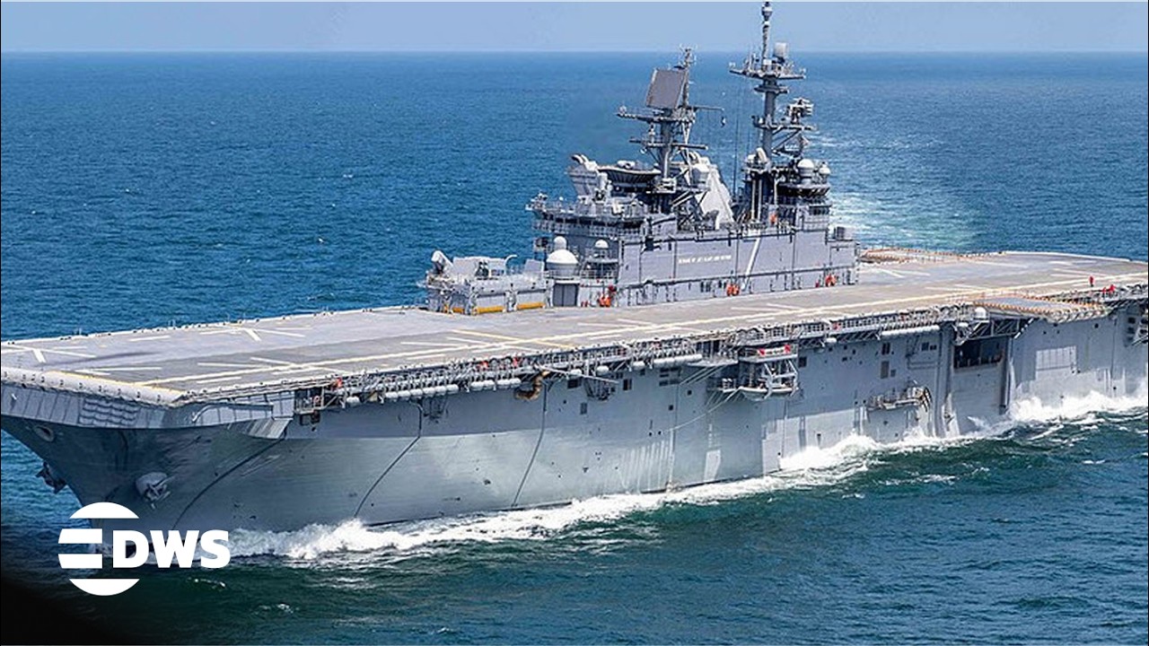 СМОТРИТЕ: USS Tripoli развернут на Ближнем Востоке, поскольку удары США по Ирану усиливаются | AH15