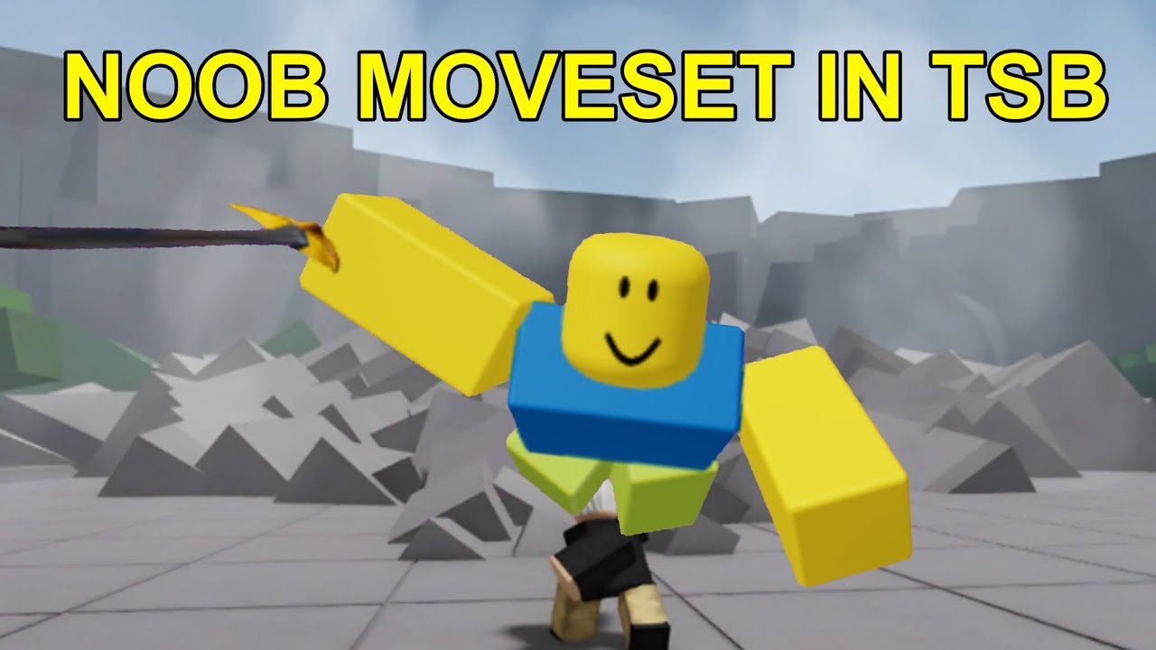Noob Moveset Showcase in tsb PS!